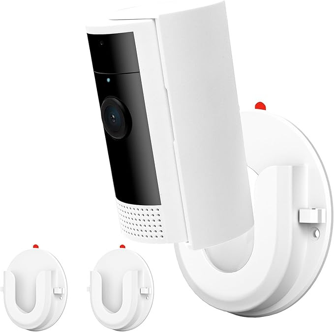 2 Pack Indoor Cam Adhesive Wall Mount, Strong VHB Stick On,No Drilling Mounting Bracket for Camer... | Amazon (US)