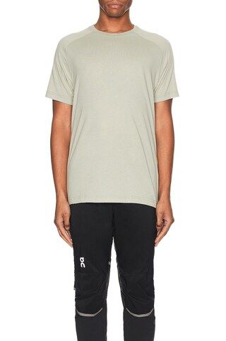 alo The Triumph Crew Neck Tee in Limestone from Revolve.com | Revolve Clothing (Global)