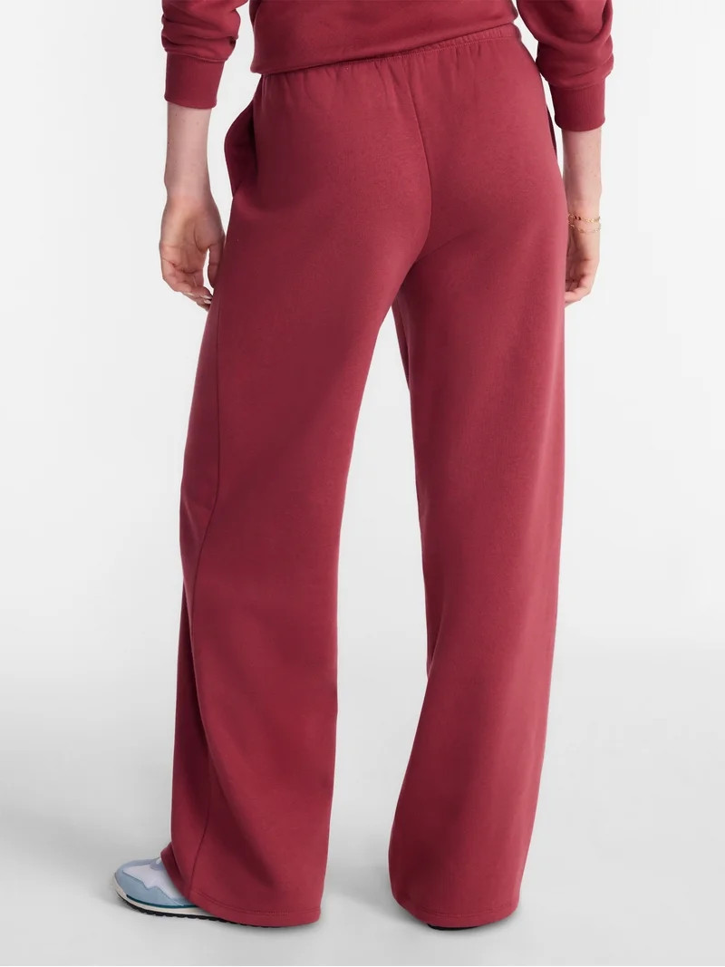 No Boundaries Mini Waist Fleece Pants, 30'' Inseam, Women\u2019s XXS-XXL | Walmart (US)