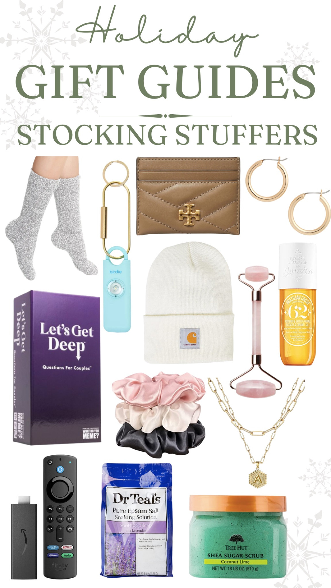 The perfect stocking stuffers any woman in your life would love! I own most of these and highly recommend! #giftguides

#LTKunder50 #LTKHoliday #LTKunder100
