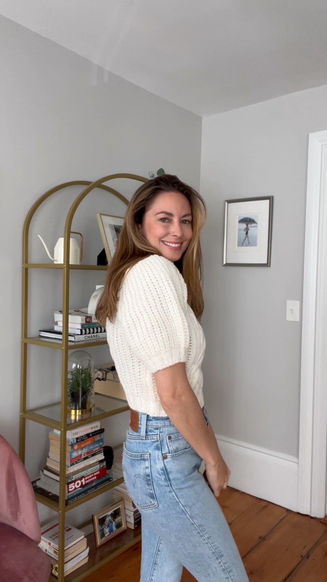 Cute fall looks, easy outfit, classic fall style, fall sweater, fall cropped sweater, jeans outfit, Levi’s, tts, wearing size small 

#LTKstyletip #LTKunder100 #LTKunder50