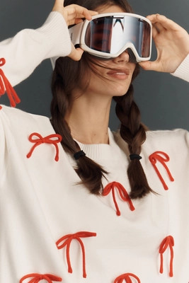 Beach Riot Callie Festive Crew-Neck Sweater | Anthropologie (US)