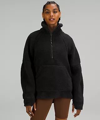 Scuba Oversized Fleece Funnel-Neck Half-Zip Long | Lululemon (US)