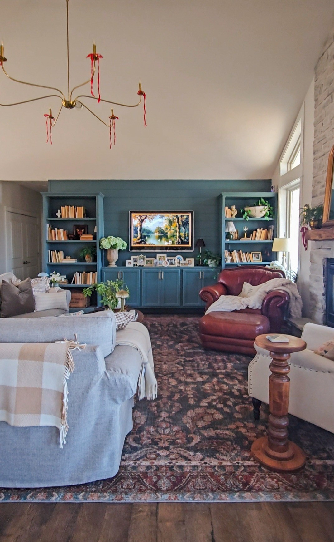 Love how much larger this rug makes our living room feel.This is the 10x14 size

#LTKSeasonal #LTKHome #LTKmomlife