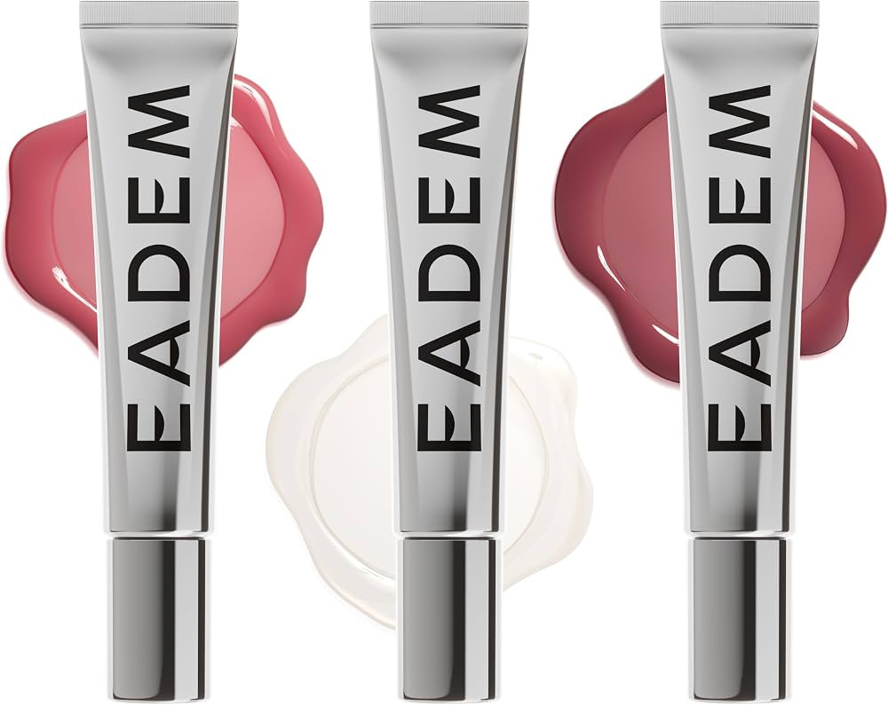 EADEM Le Chouchou Tinted Lip Balm Trio, 3-Pack Lip Balm Set for Women, La Vie En Rose | Amazon (US)