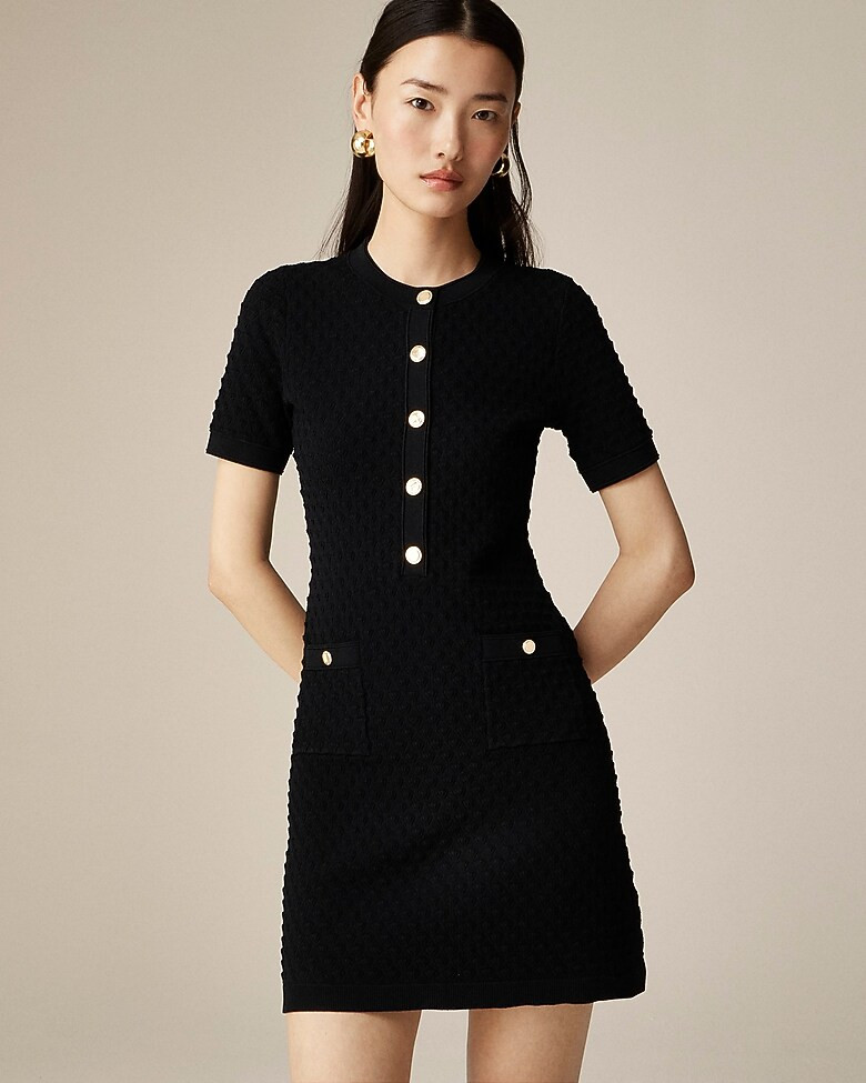 Textured lady sweater-dress | J. Crew US