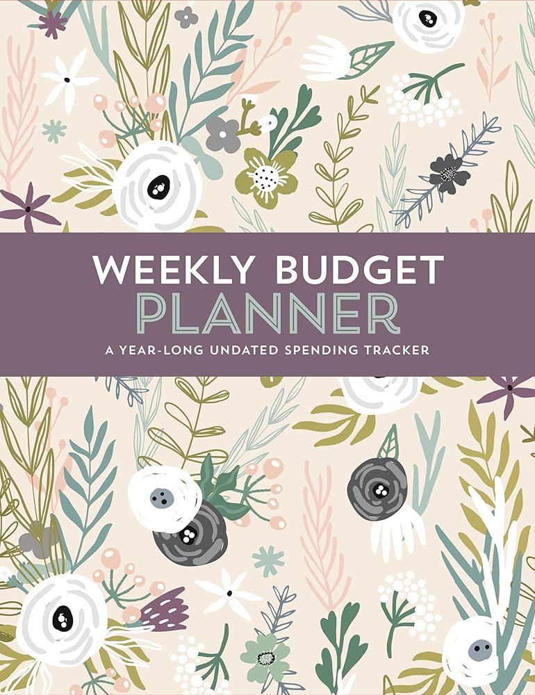 Weekly Budget Planner: A Year-Long Undated Spending Tracker | Amazon (US)