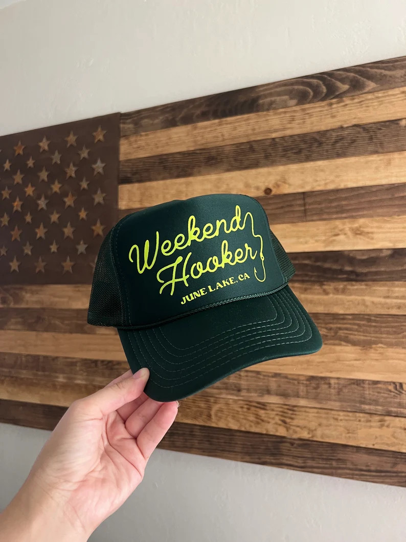 Weekend Hooker Customizable Trucker Hat - Etsy | Etsy (Global)