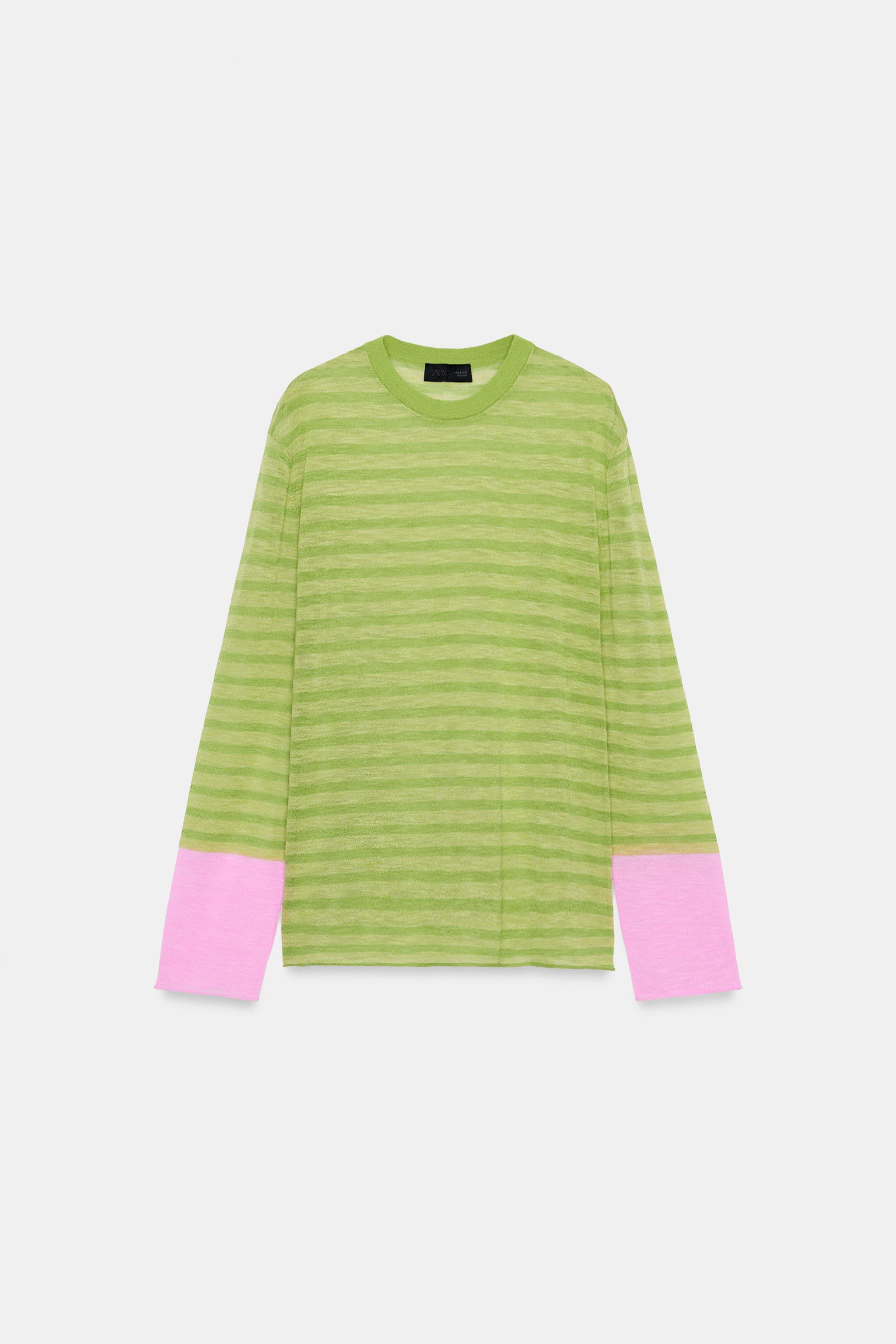 STRIPED KNIT JUMPER | Zara US