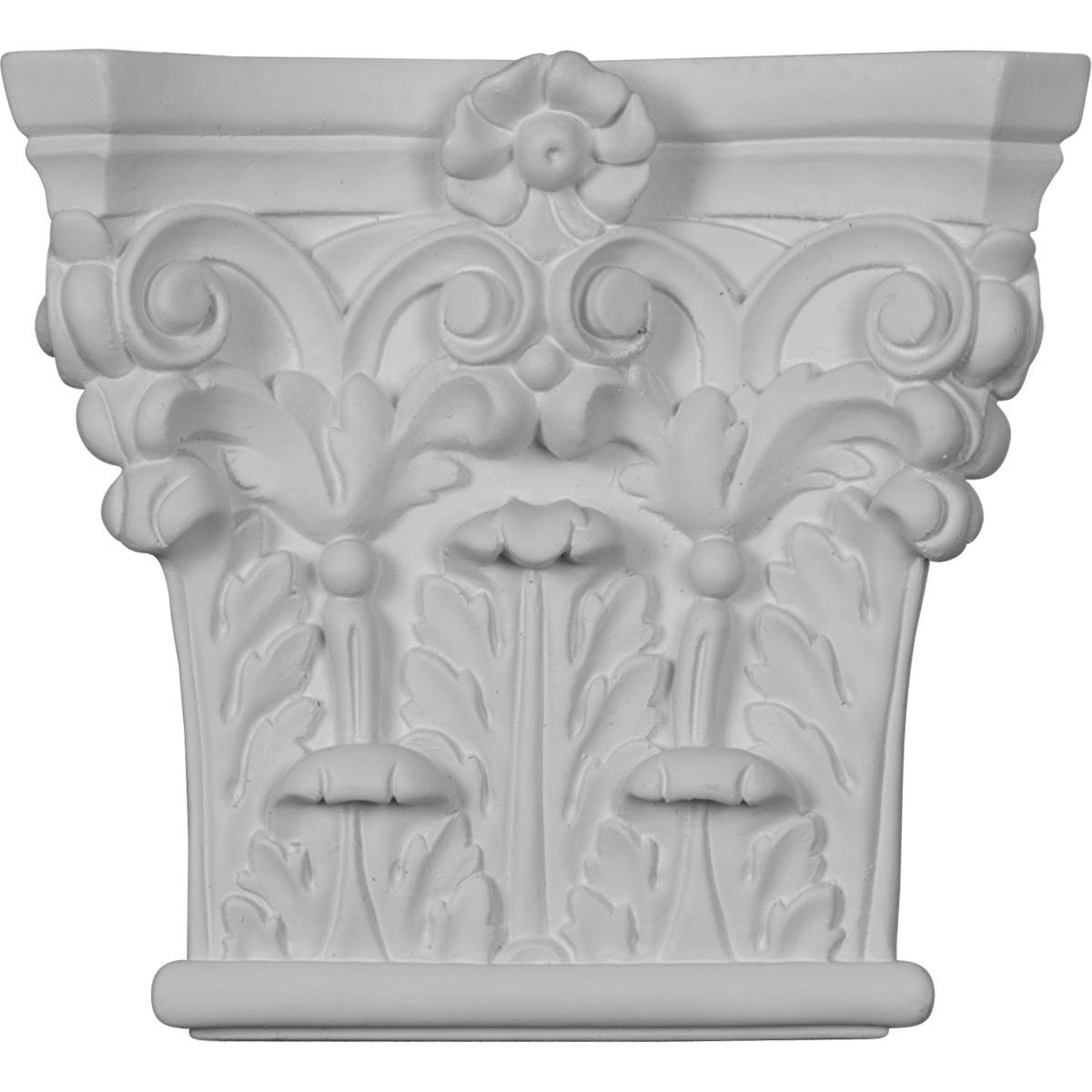 Ekena Millwork CAP07X06X02RC Capital Pilaster, 7"W x 6 3/8"H, Factory Primed White | Amazon (US)
