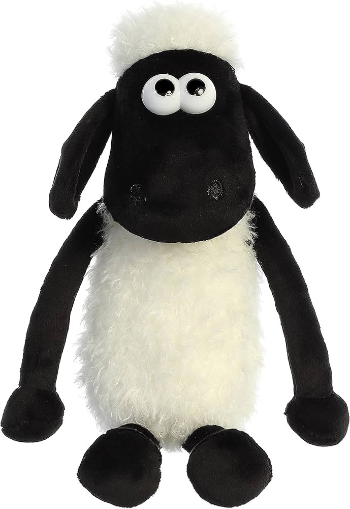Aurora® Playful Shaun The Sheep® Stuffed Animal - Endless Fun - Farmyard Exploration - White 11... | Amazon (US)
