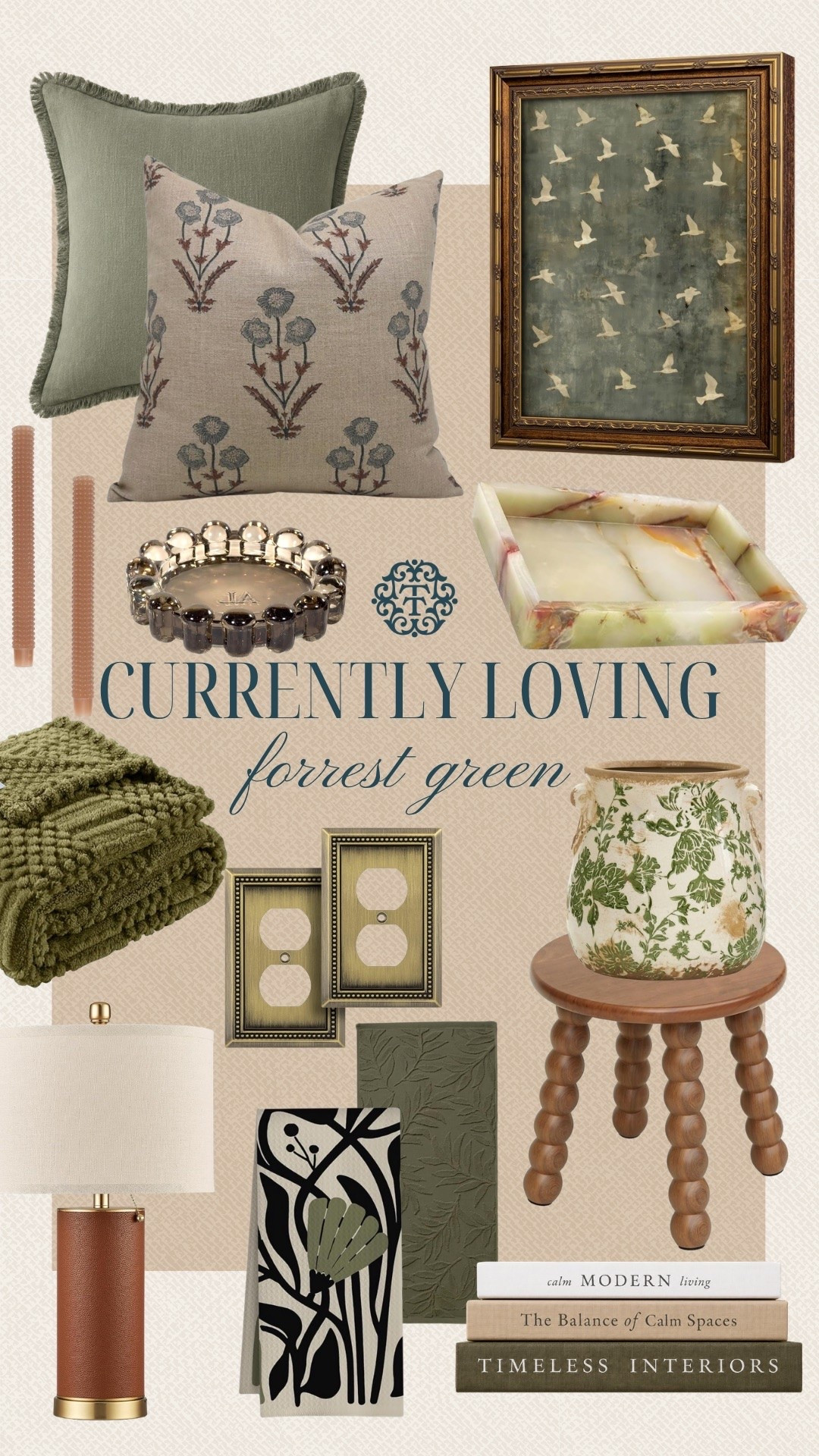 We’re currently loving forest green for fall home decor. The mix of soft pillows, vintage-style art, cozy blankets, and warm wood pieces makes this collection feel so inviting. We’d add these little touches throughout the house for an easy fall refresh.

#LTKSeasonal #LTKHome #LTKdayinmylife