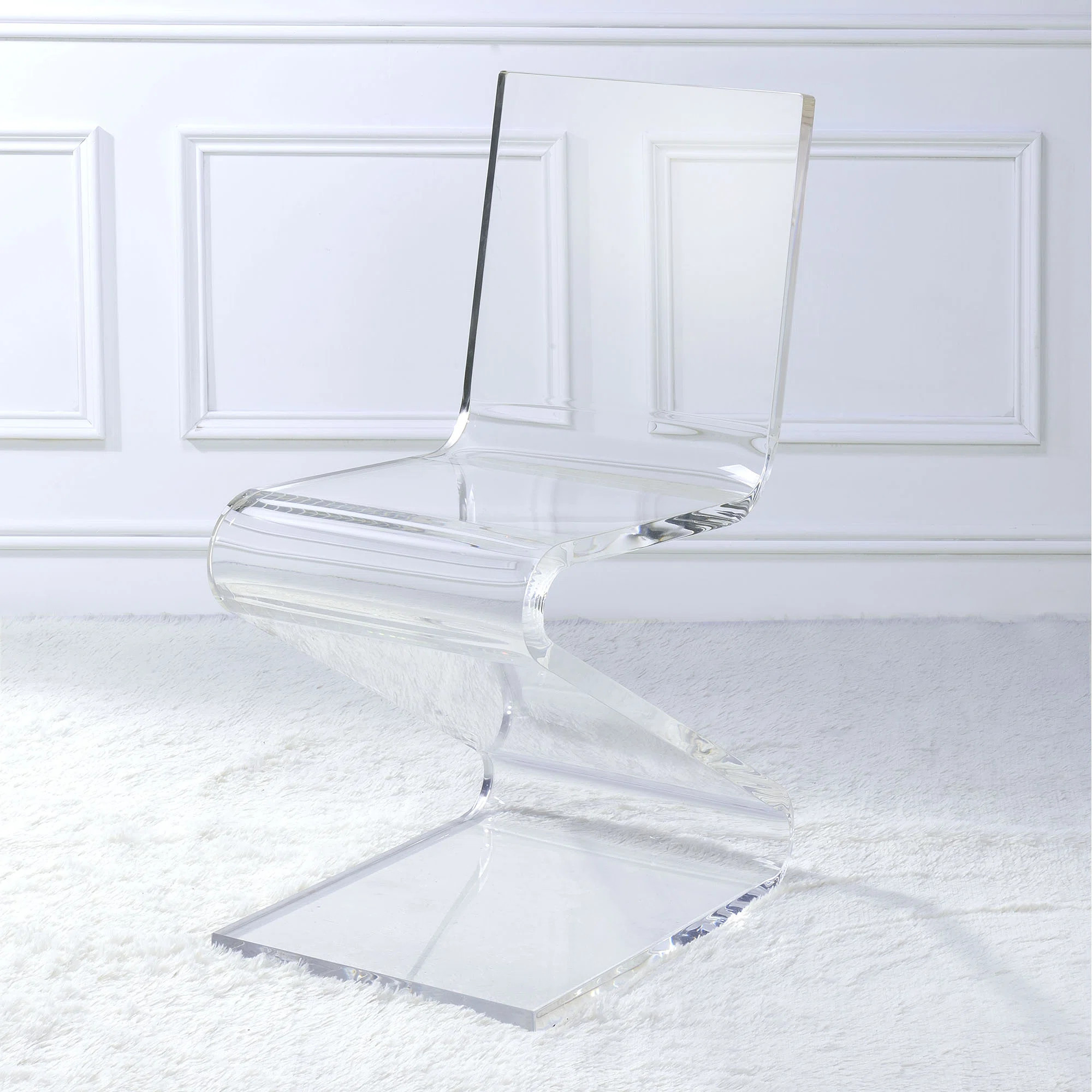 Corrigan Studio® Sahrai Side Chair in Clear & Reviews | Wayfair | Wayfair North America