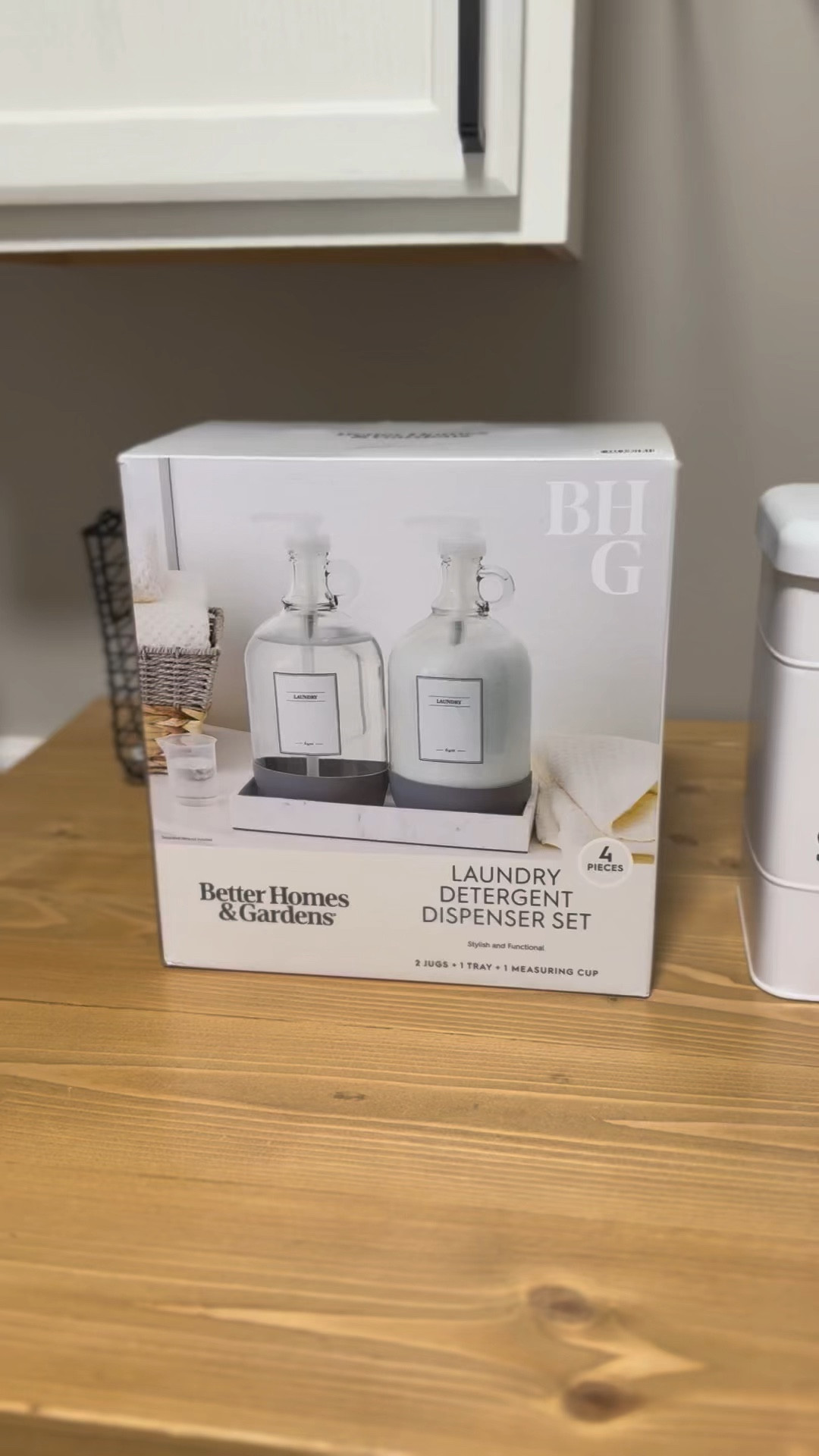 Walmart has some of the cutest laundry room  organization finds lately! 

#LTKFindsUnder50 #LTKHome #LTKVideo