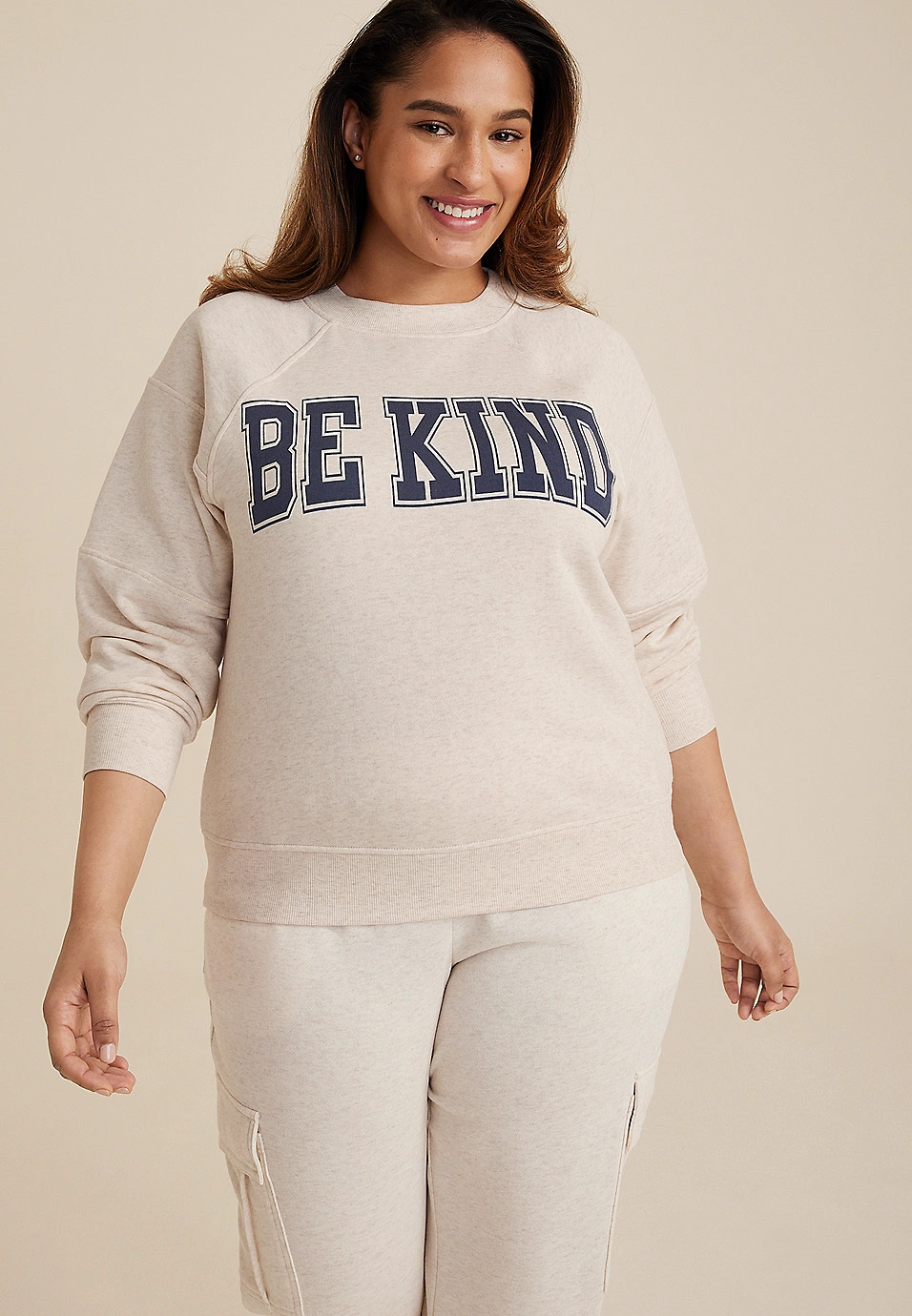 Plus Size Be Kind Sweatshirt | Maurices