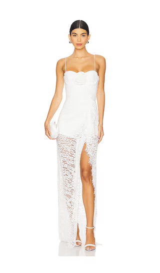 Daniela Gown in White | Revolve Clothing (Global)