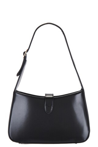 Justine Shoulder Bag in Black | Revolve Clothing (Global)