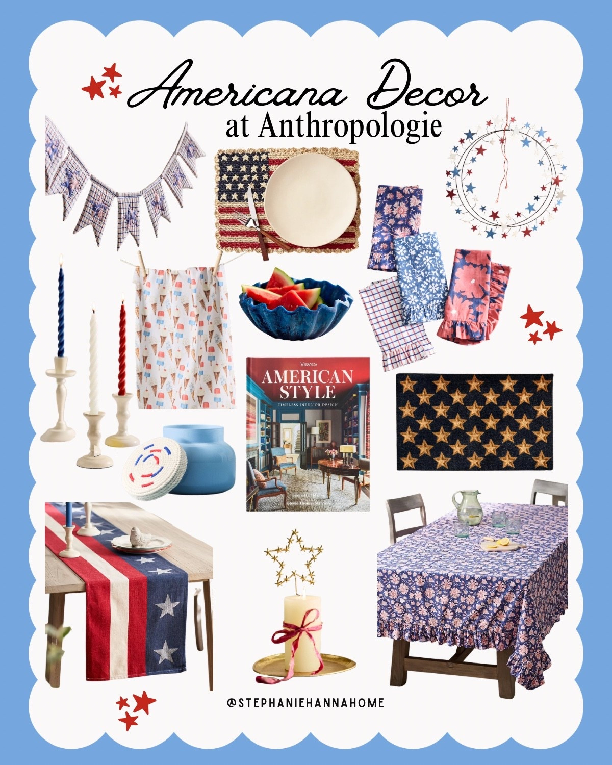 Americana Decor at Anthropologie 🇺🇸

#LTKmomlife #LTKSeasonal #LTKHome