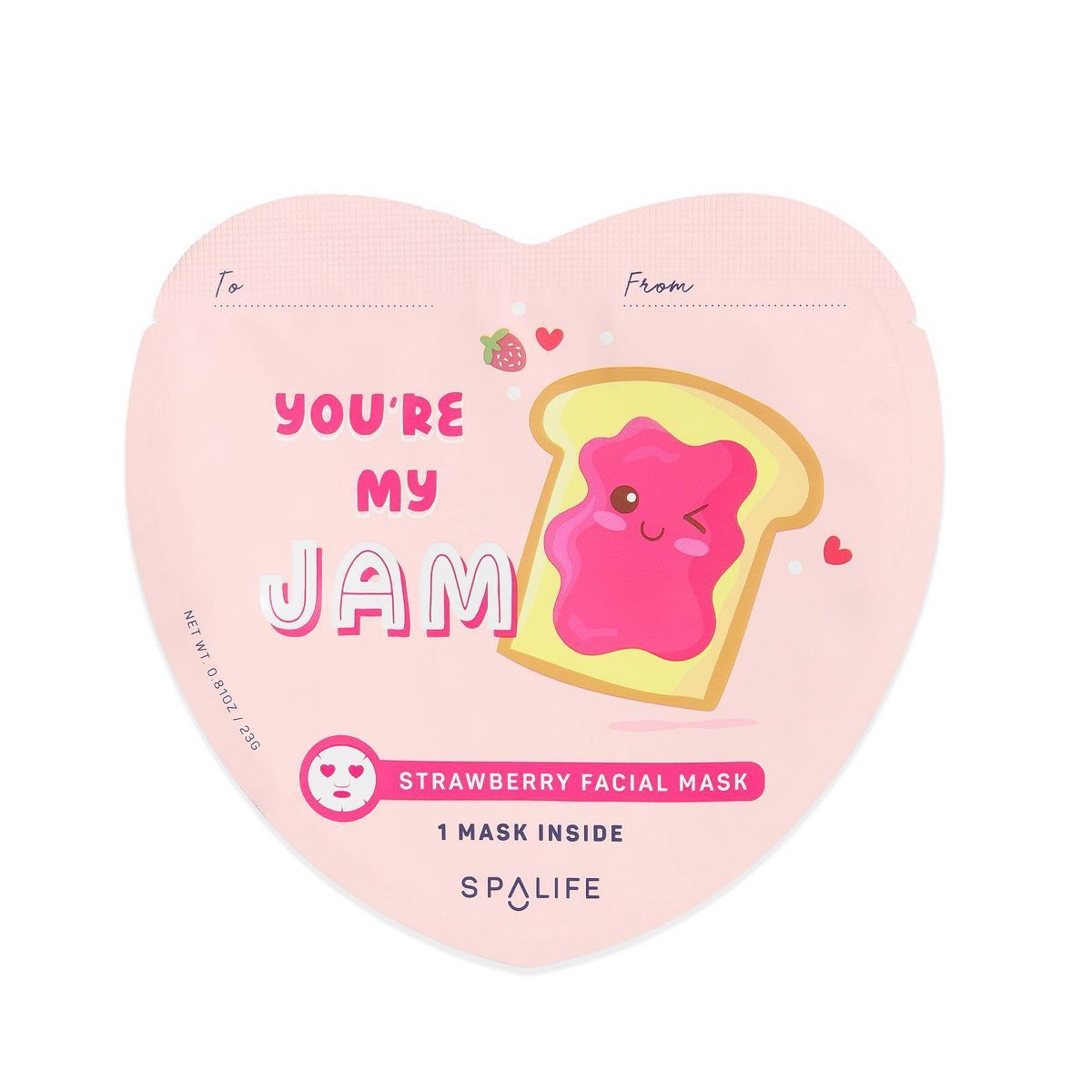 SpaLife You're My Jam Strawberry Facial Mask | Target