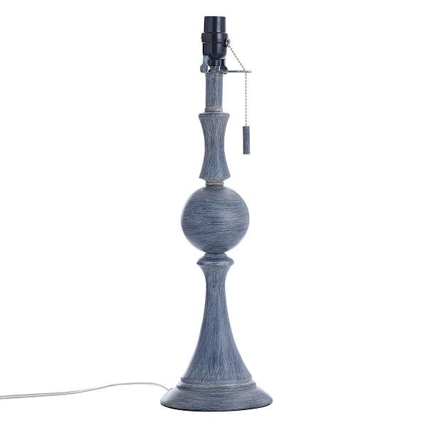 Blue Metal Medium Table Lamp Base, 22", sold by At Home | At Home