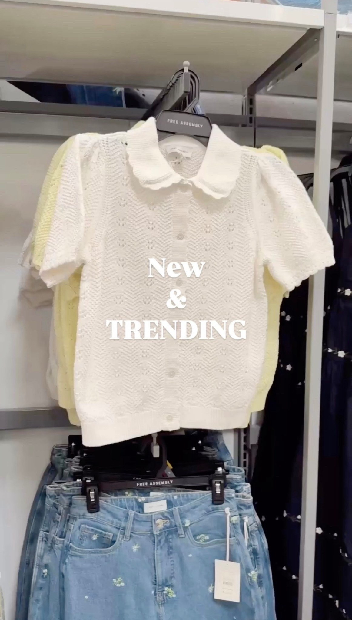 🤍 New & trending crochet tops & only $26. The perfect Spring look for an affordable price 

#LTKgrwm #LTKSpringSale #LTKootd