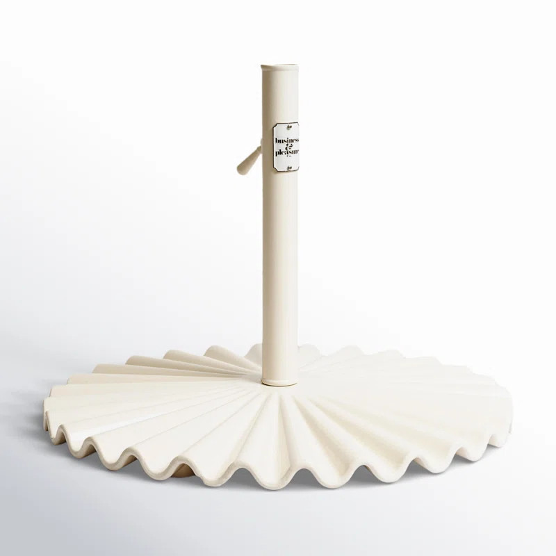 Tuscan 55 Lb. Metal Free Standing Umbrella Base with Wheels | Wayfair North America