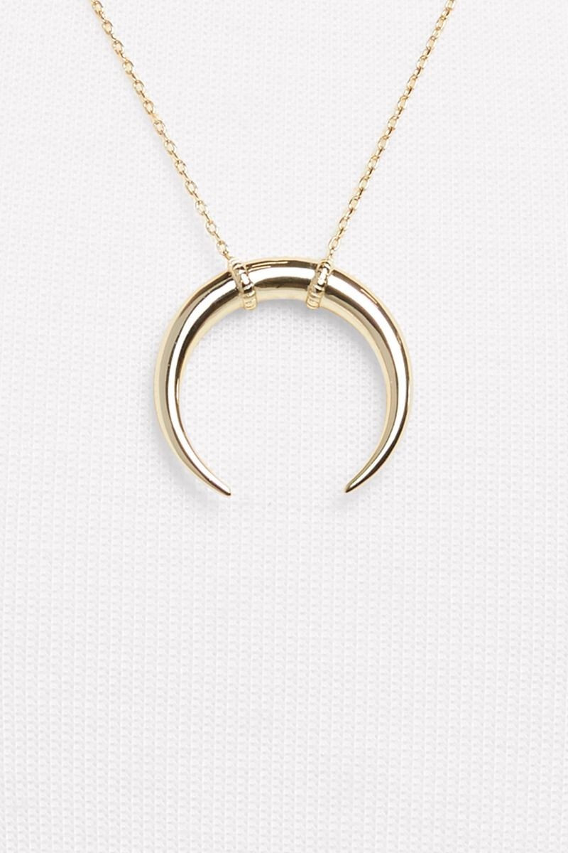 Marley Crescent Pendant Necklace | Evereve