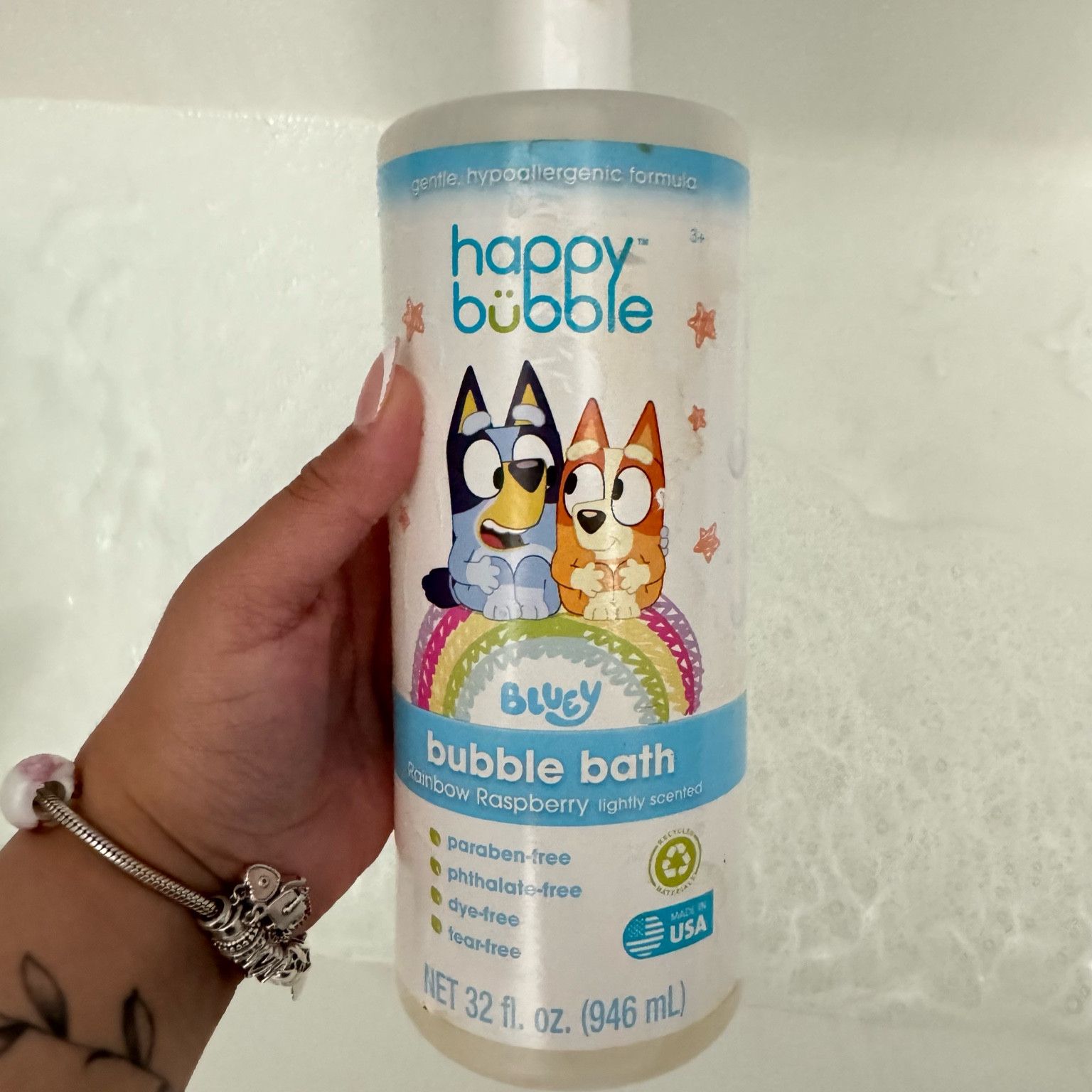 A must for my toddlers nighttime bath routine | bubble bath | Bluey lover 

#LTKbaby #LTKkids #LTKfamily