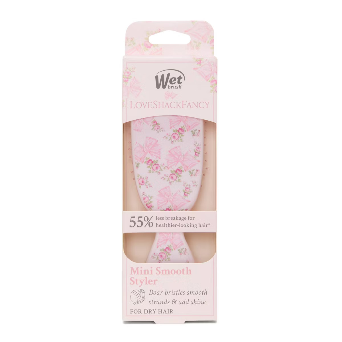 Wet Brush x LoveShackFancy Mini Shine Detangling Hair Brush | Target