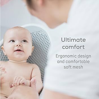 Angelcare Baby Bath Support (Grey) | Ideal for Babies Less Than 6 Months Old | Amazon (US)