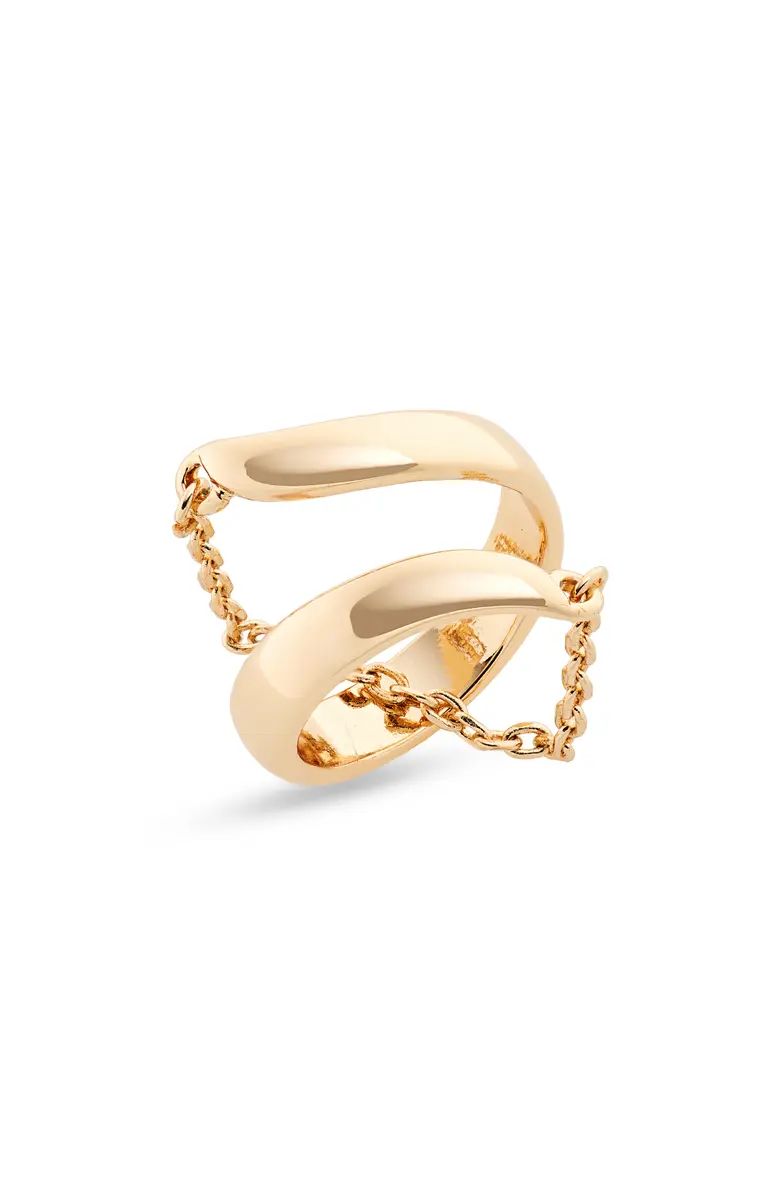 Draped Chain Wrap Ring | Nordstrom