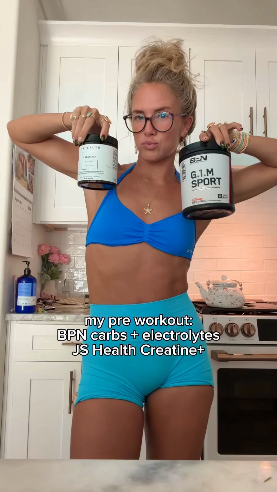 The regular Creatine has to be purchased off of the JS Health site (not linkable) I linked to their other products & G.1.M Sport 🏋️‍♀️

#LTKmorningroutine #LTKfitnessgoals #LTKdayinmylife