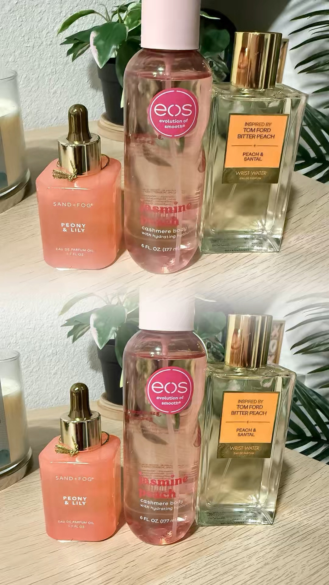 I was skeptical but this really smells good! 
Affordable scents….why yes please!!! 🍑 💐 🔥#peachplease #smellamazing 