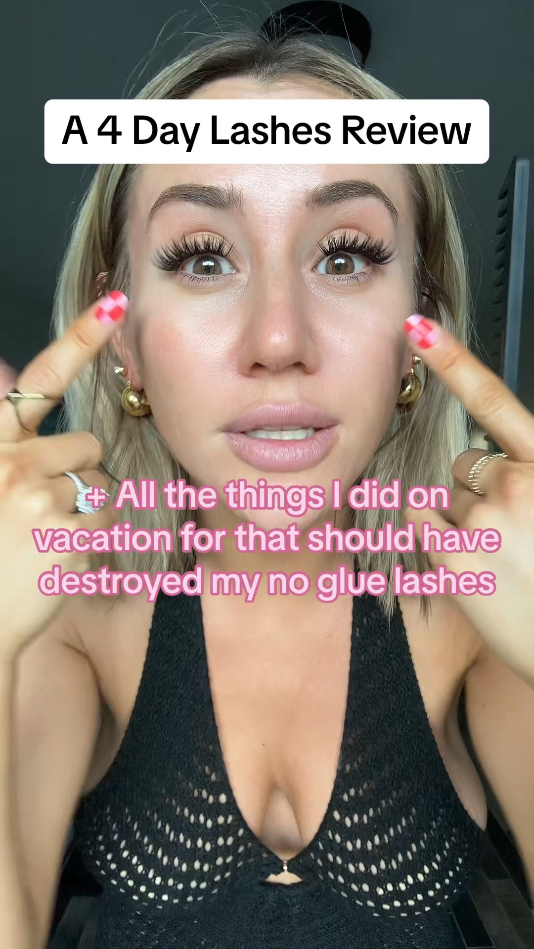 Lash extensions without the crazy price tag! 😍

I usually wear these for 5-6 days, but the brand says 24 hour wear. So for me, they were best beauty surprise ever after I realized they stay on so long without damaging your natural lashes 😅

These are the best at home lashes + ive included some no glue lashes tips at the end of the video to help make them last as long as i do!

I can’t tell you how much time and money these have saved me, plus I can switch out the style anytime I want (for only a few dollars) instead of sitting for an hour in a lash tech chair.

My favorite style is wispy, then voluminous and natural. You need to grab the lash tool (or a value pack that includes the tool!) for application.
.
.
.
.
.
.
#beautyhacks #lashes #lasheslasheslashes #lashesonlashes #lashextensiontips #eyelashes #eyelashextensions kiss impress falsies lashes press on eyelashes at home diy lash extensions Ulta finds #lashhack #makeup #makeuphacks #lashextensionsathome
#kissimpresslashes #beautytips #beautytricks

#LTKVideo #LTKstyletip #LTKbeauty