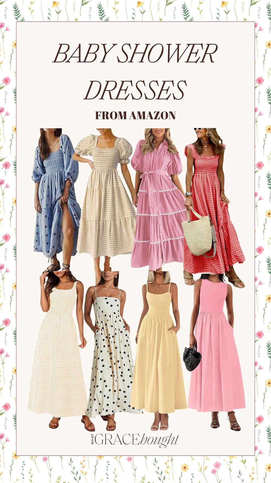 Baby shower dresses from Amazon! 