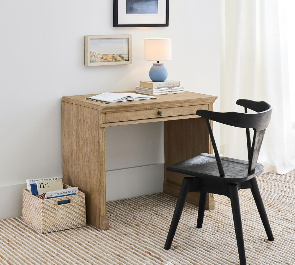 Livingston 35&amp;quot; Writing Desk, Seadrift | Pottery Barn (US)