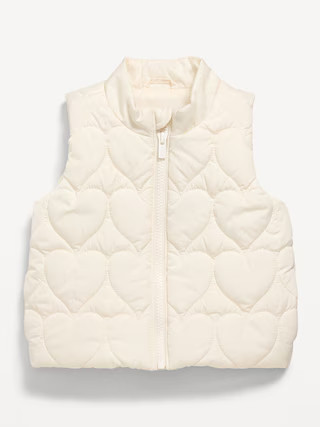Water-Resistant Quilted Puffer Vest for Baby | Old Navy (US)
