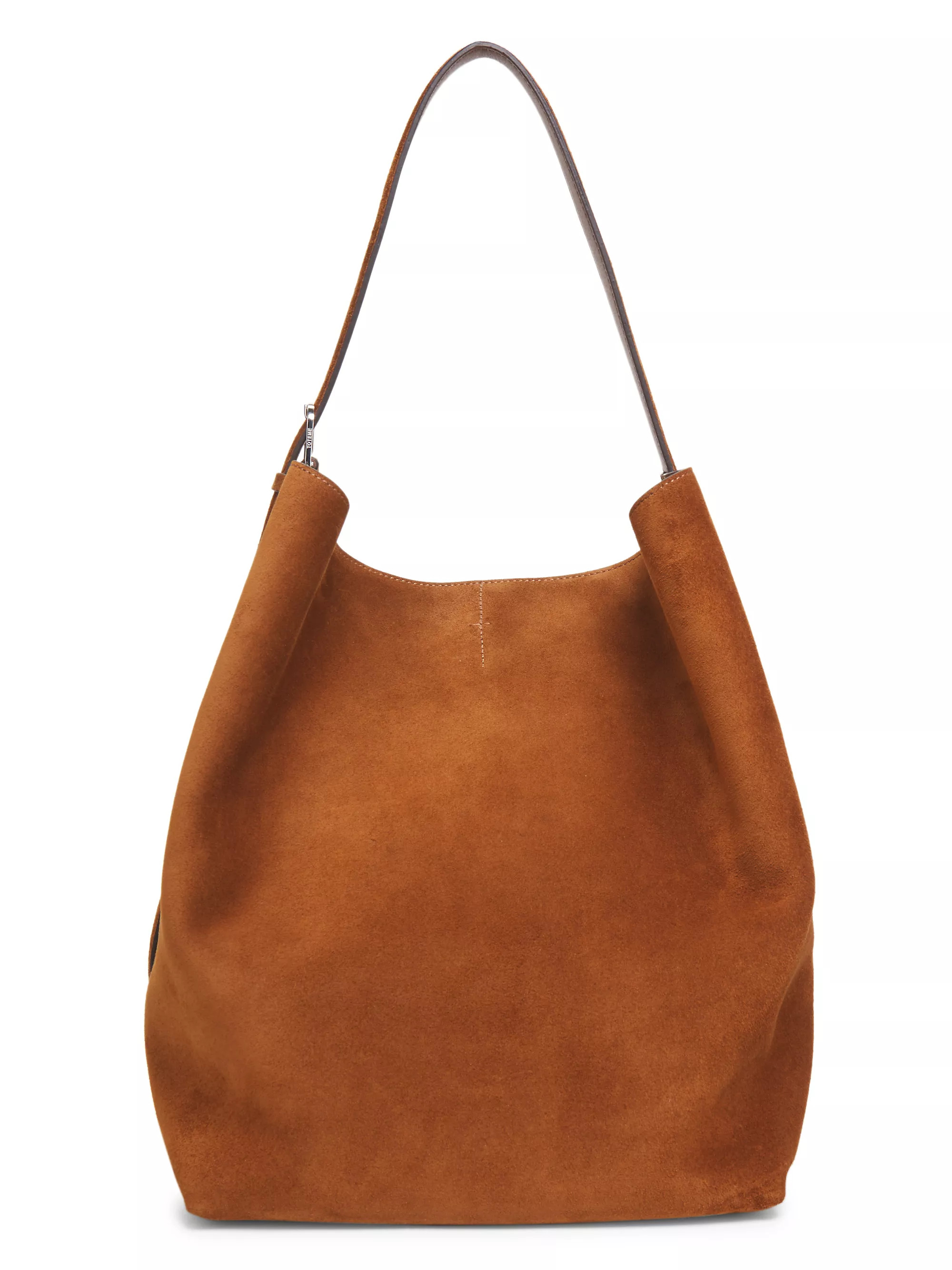 Suede Belted Tote Bag | Saks Fifth Avenue