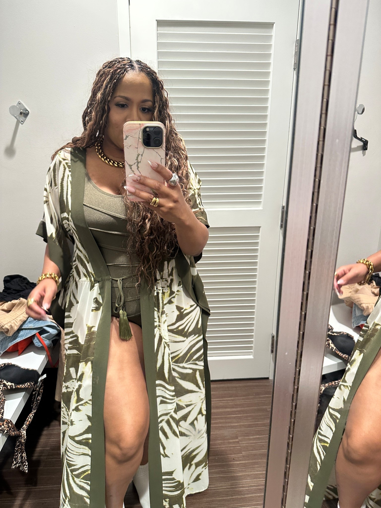 Getting vacay ready 
Wearing XL in bathing suit, cover up runs big size medium and large fit 

#LTKootd #LTKSwim #LTKTravel