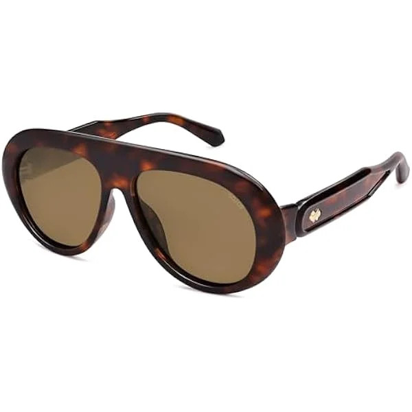 LYH Trendy Oversized Polarized Aviator Sunglasses Womens Men Retro Vintage 70s Style UV Protectio... | Walmart (US)