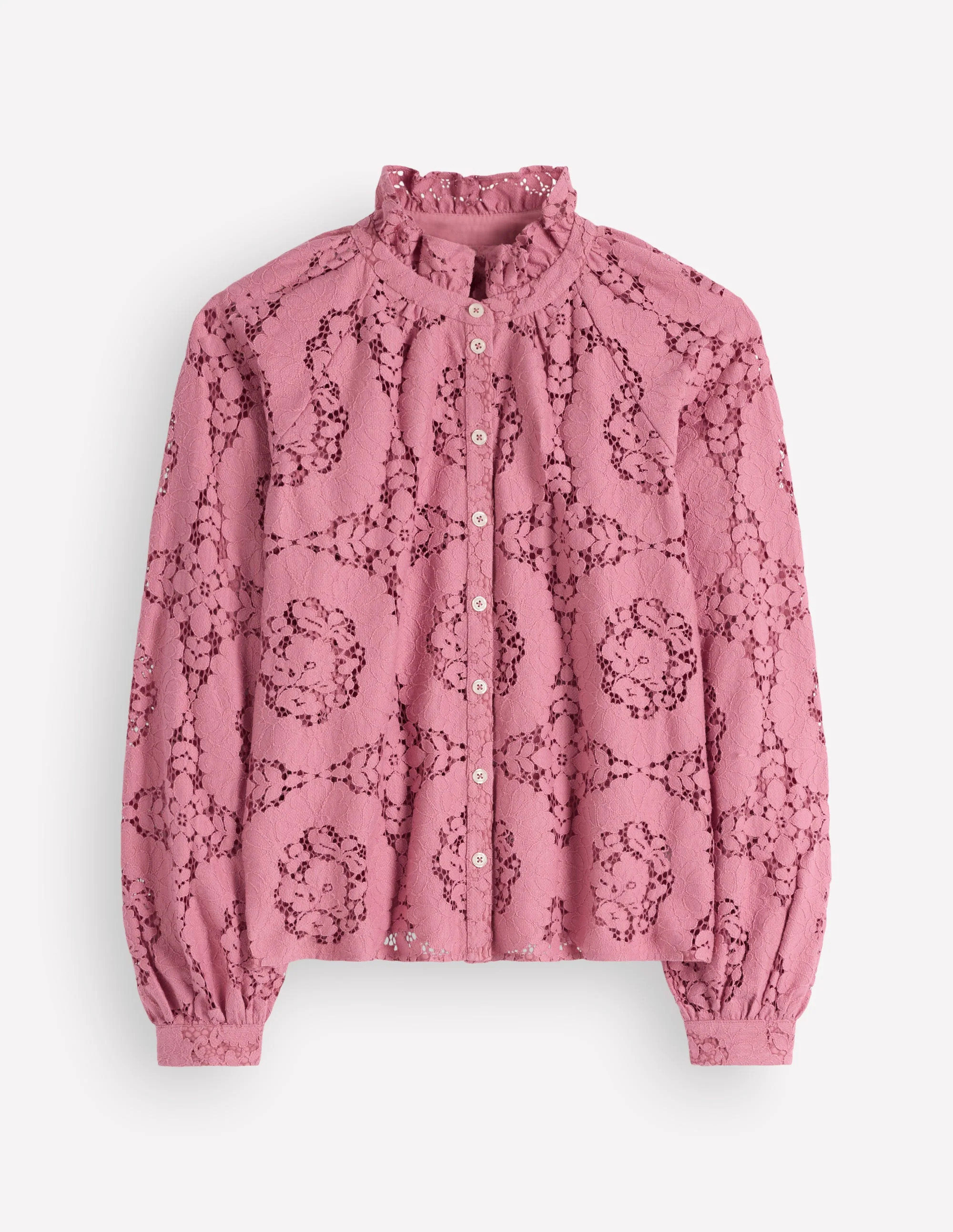 Erica Lace Top-Ivory | Boden (US)