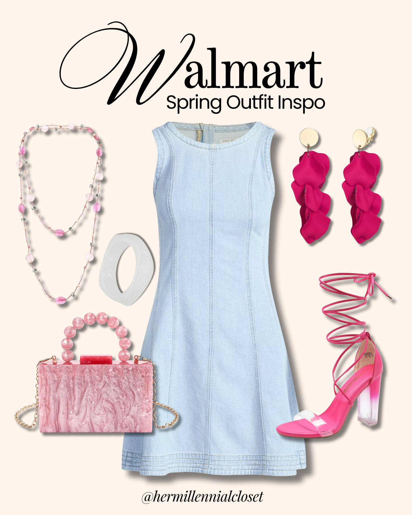 Walmart Spring Outfit 💗

Sweet, playful, and effortlessly cute, shop  the look sis ✨ 

 #LTKootd #LTKSeasonal