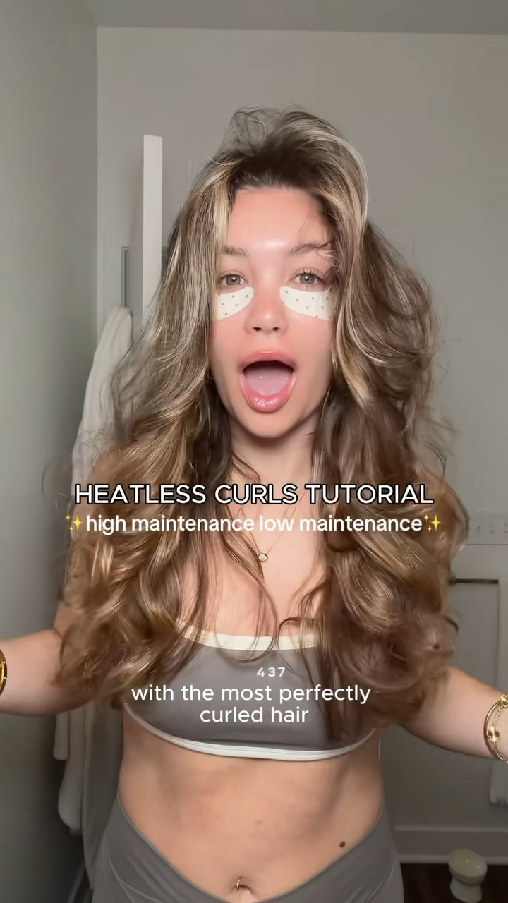 heatless curls tutorial!!

#LTKmorningroutine #LTKBeauty