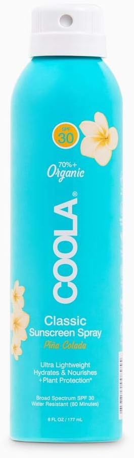 COOLA Organic Sunscreen SPF 30 Sunblock Spray, Dermatologist Tested Skin Care for Daily Protection,  | Amazon (US)