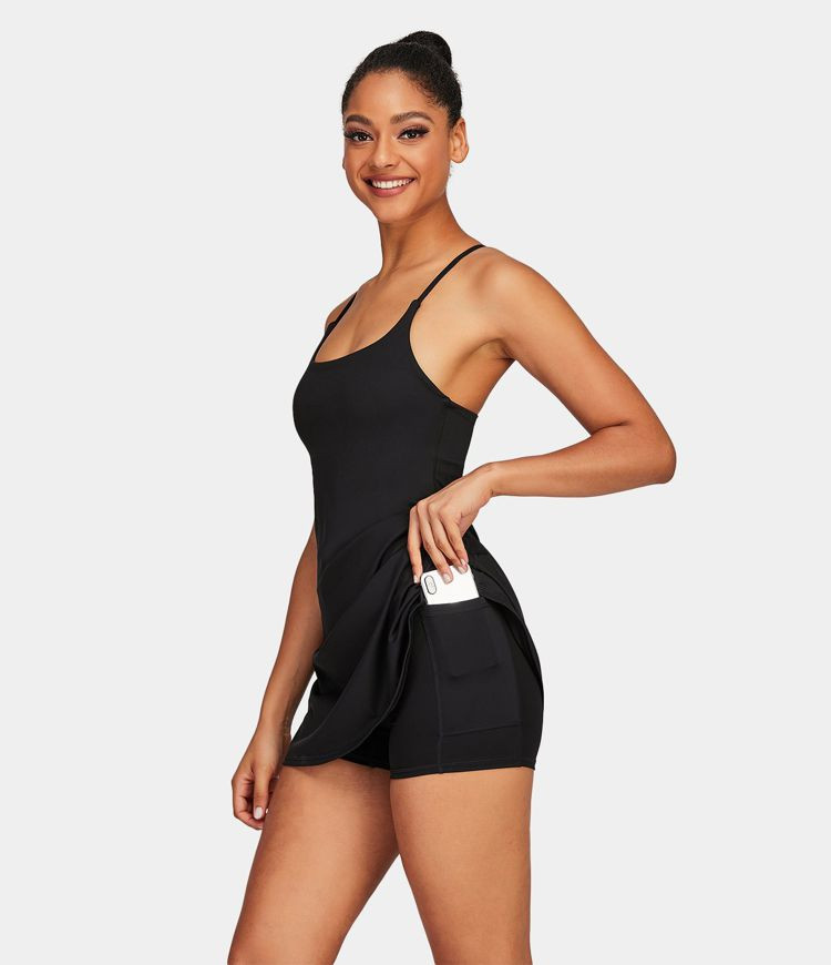 Women’s Softlyzero™ Plush Backless Active Dress-Easy Peezy Edition - Halara | HALARA