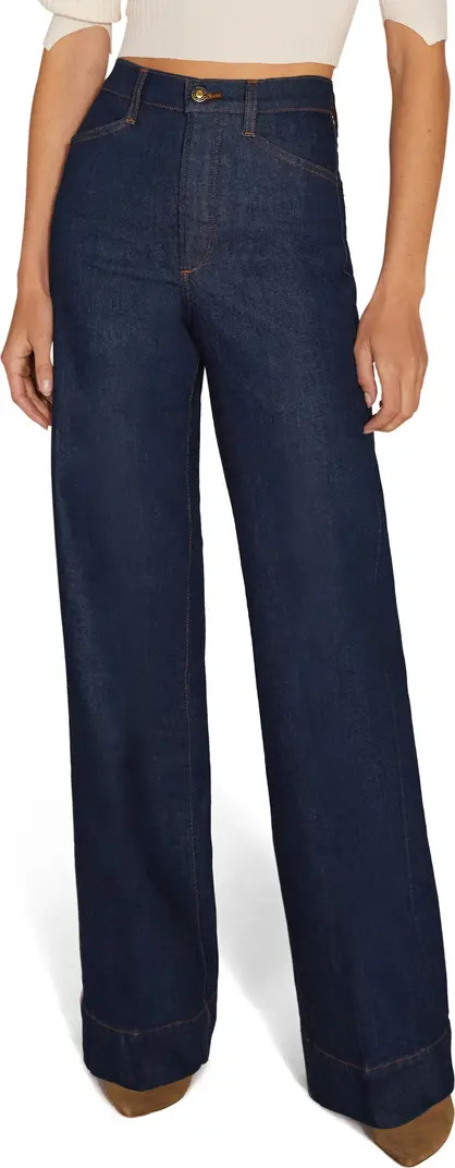 The Mischa Super High Waist Wide Leg Jeans | Nordstrom