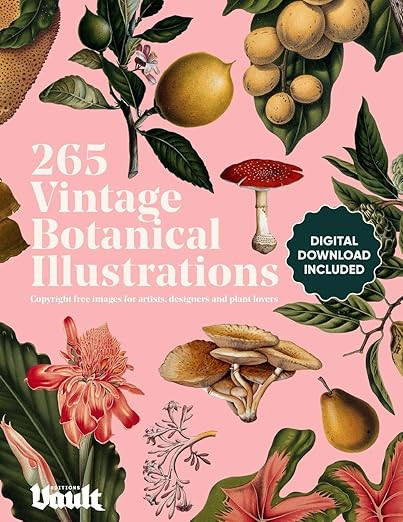 Vintage Botanical Illustration: Copyright-Free Images for Artists, Designers and Plant Lovers (Im... | Amazon (US)
