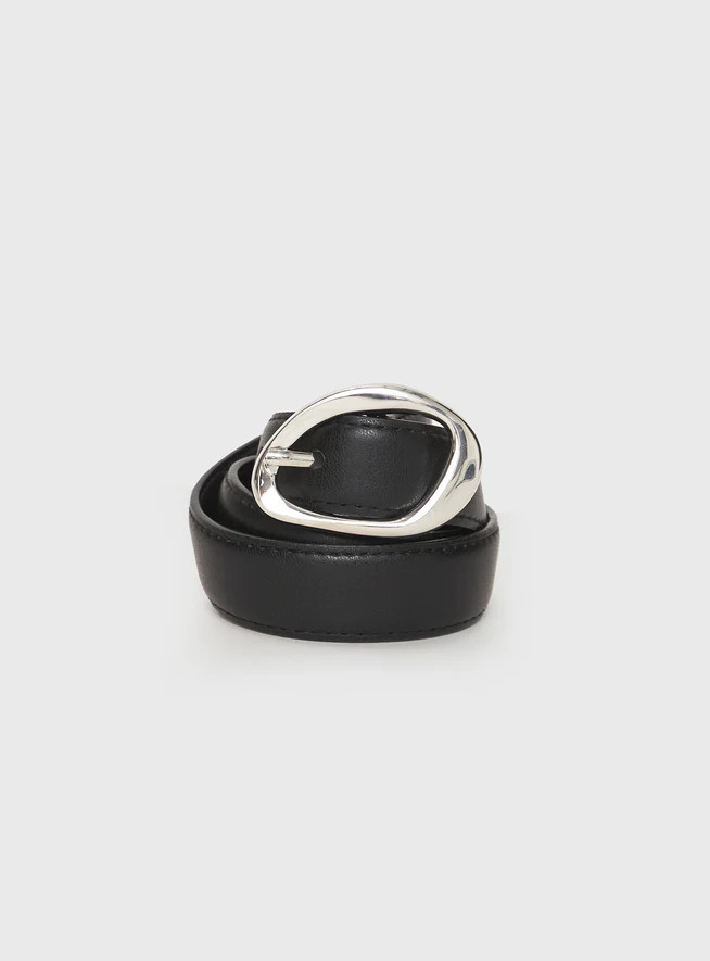 Atreides Belt Black / Silver | Princess Polly US