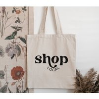 Shop Local Canvas Tote Bag | Etsy (US)