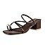 SOVANYOU Strappy Heeled Sandals for Women Toe Ring Chunky Block Heels Womens Wedge Sandals Opened... | Amazon (US)